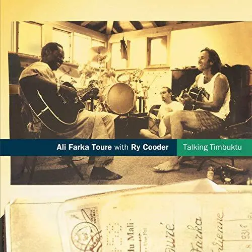 Ali Farka Toure With Ry Cooder Talking Timbuktu Double LP Vinyl NEW