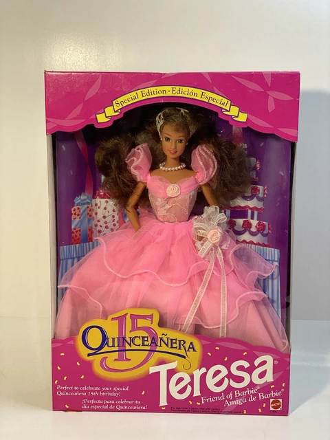 Barbie Doll-Teresa-Special Edition-“15 Quinceanera” Friends Of Barbie- New Barbie Doll-Teresa-Special Edition-“15 Quinceanera” Friends Of Barbie- New