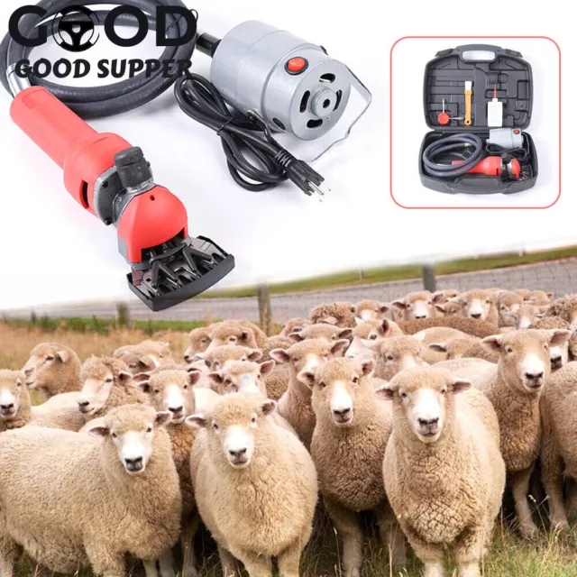 Electric Shearing Clipper Shears Sheep Wool Goat Shear Machine Clipper Cutter