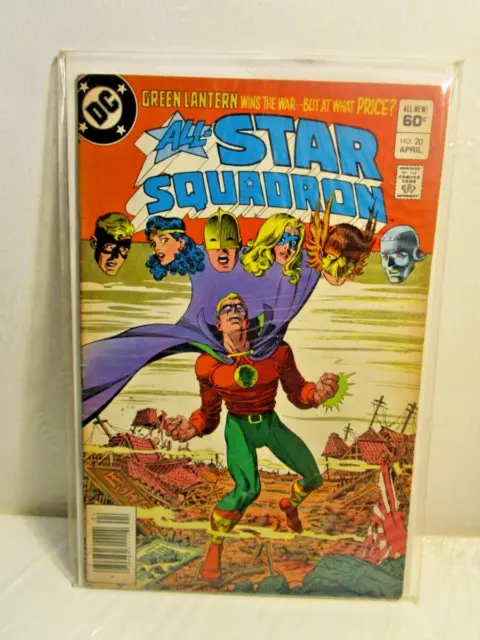 All-Star Squadron #20 1983 DC Comics Jerry Ordway Cover Bagged Boarded
