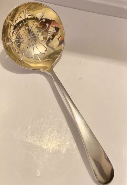 Antique Gold Silver Plated Ladle Guilded R&B Excellent Condition Circa 1920