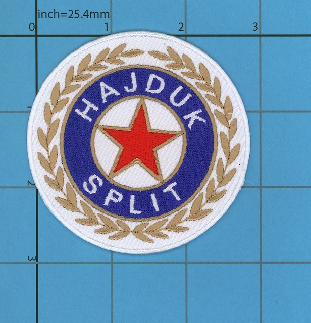 Fanion Ancien Hajduk Split Croatie – Wimpel Pennant Vintage En Très Bon état