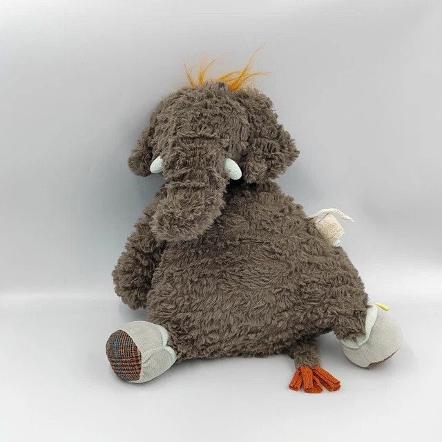 Doudou peluche Bô l'éléphant BAZAR MOULIN ROTY - 29665