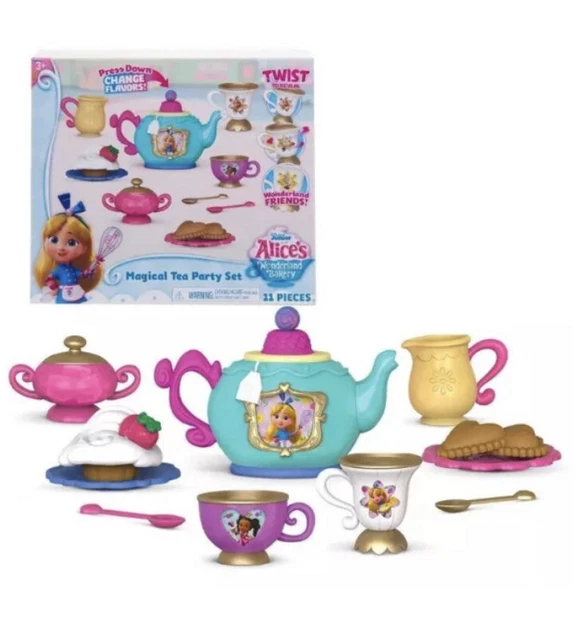 DISNEY JUNIOR ALICE'S Wonderland Bakery Magical Tea Party Set £25.93