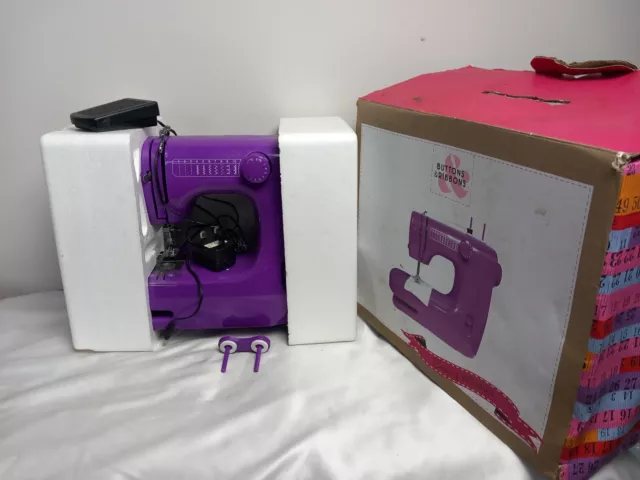 FABULOUS JUNIOR SEWING MACHINE  - Purple - Portable