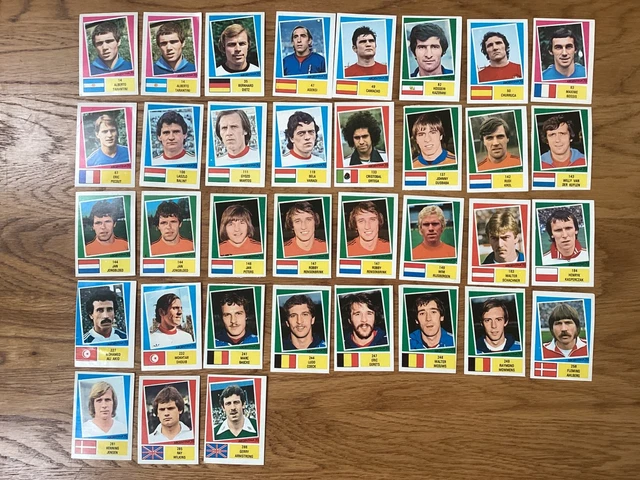 Autocollant FKS Michel Platini - Equipe De France - Coupe Du Monde 1978 #068