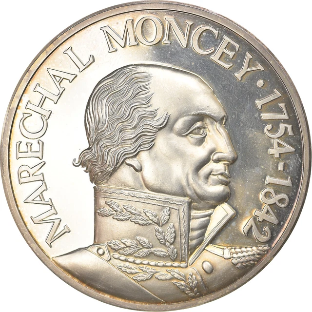 Médaille Jumelage Villes La Garde & Montesarchio 1976 En Argent - Pièce Historique
