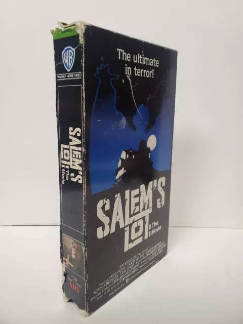 SALEMS LOT: THE Movie 1979 VHS 1987 Stephen King Vampire Horror Classic ...