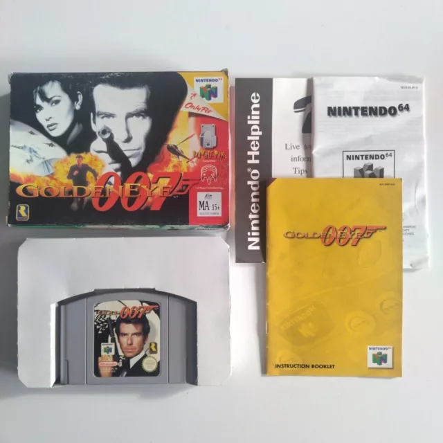 Goldeneye 007 (Nintendo 64 N64 AUS PAL Game | Boxed Complete inc Manual | VGC)
