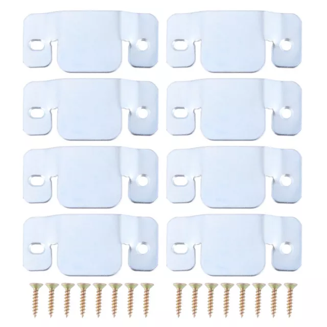 8pcs Sectional Interlocking Connector 16pcs Screws Furniture Sofa