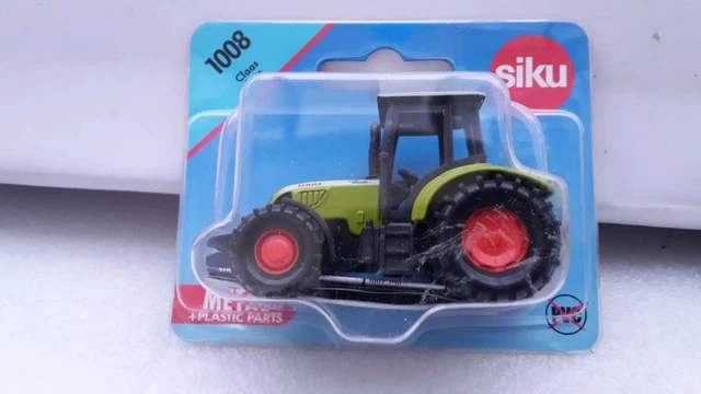 Siku 1008 – Claas Ares Traktor Spielzeug Mit Drehbaren Rädern & Abnehmbarer Kabine
