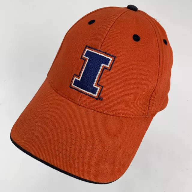 Combattimento Illini Illinois Sfera Berretto Cappello Regolabile Stile Baseball