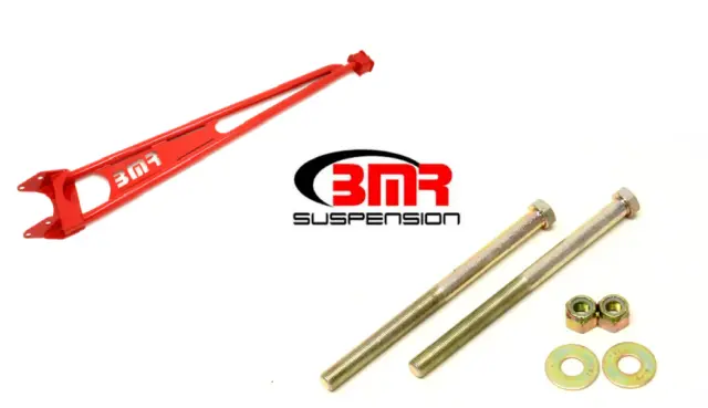 BMR Suspension Torque Arm Red w/ Hardware Kit Fits 1982-2002 Camaro / Firebird