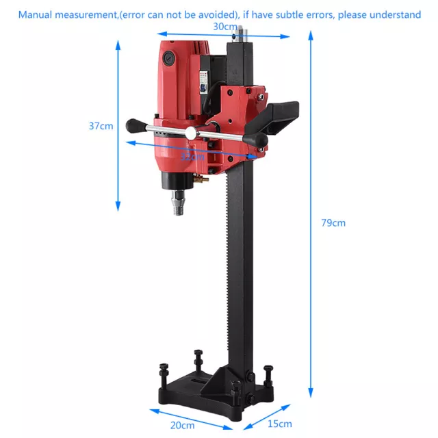 2.6KW Electric Concrete Complex Core Diamond Drill Engineering Drilling Machine 3