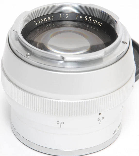 Zeiss for Contarex Sonnar 2/85mm glass needs cleaning separation - fog