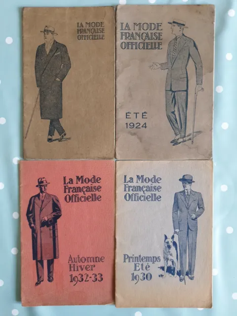 La Mode Francaise Officielle (4) Catalogue 1924 To 1933