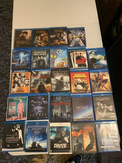 lot de 24 blu ray