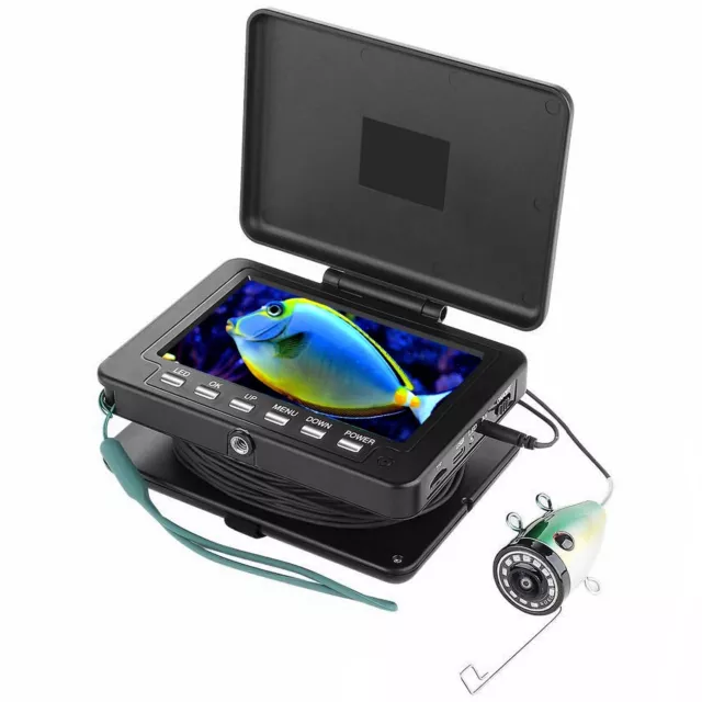 Underwater Fishing Camera with LCD Monitor, HD Portable Fish Finder Camera, A...