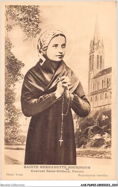 AABP6-65-0484 - LOURDES - Sainte Bernadette Soubirous - Couvent Saint Gildard Ne