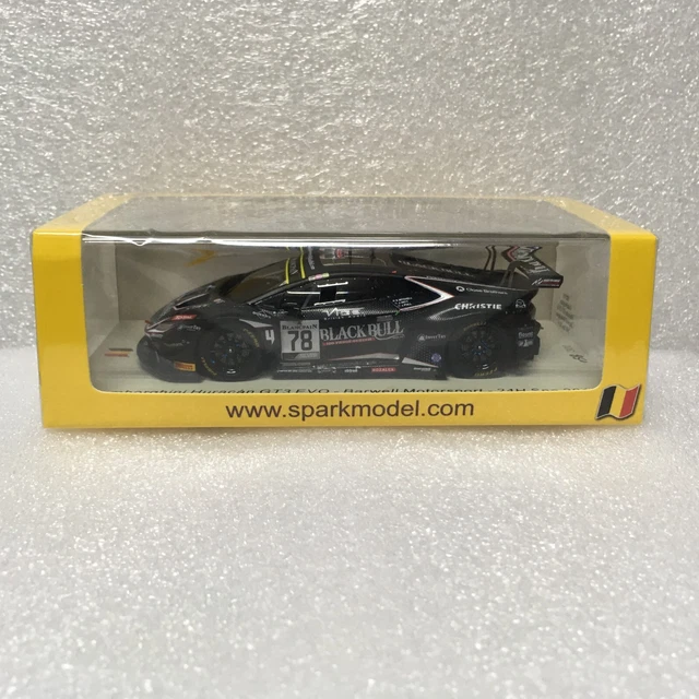 1/43 Spark Lamborghini Huracán GT3 EVO2 No.27 RED BULL TEAM ABT 5th 24H Nürburgring 2024 K. Van der Linde - M. Mapelli - J. Pepper Car Model