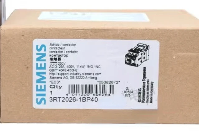 1pcs SIEMENS Contactor 3RT2026-1BP40