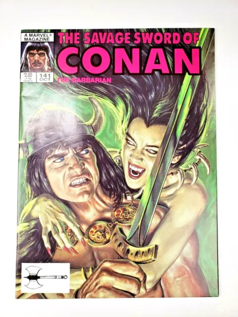 Savage Sword of CONAN #141 October 1987 Marvel Comics