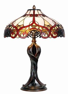 GRANDE Lampada da tavolo Tiffany