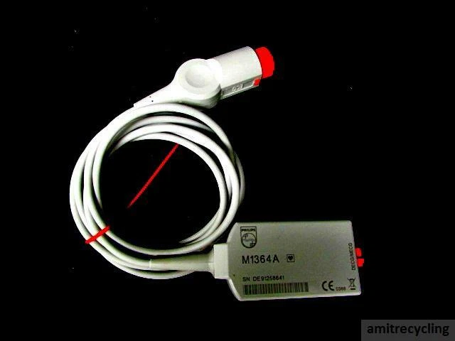 Set Cavi ECG A 3 Derivazioni &ndash; Tipo A Scatto &ndash; Compatibile HP Agilent Philips M1605A &ndash; Nuovo