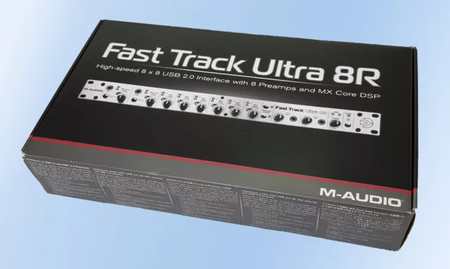 Interface Midi USB S-PDIF M-AUDIO - Fast Track Ultra 8R - 8 Entrées / Sorties