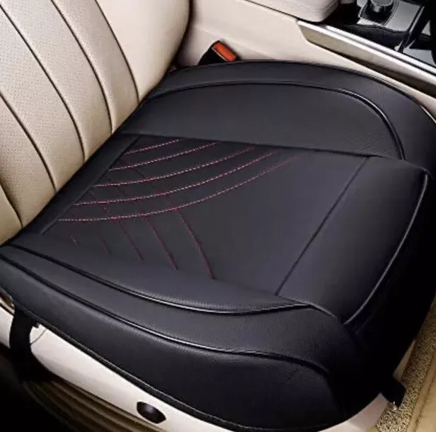 kingphenix Premium Car Seat Cushion, Memory Foam 18in * 17in * 2.5in, Black