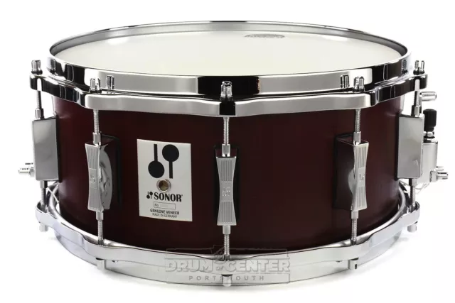 Sonor Phonic Reissue Beech Snare Drum 14x6.5 Mahogany