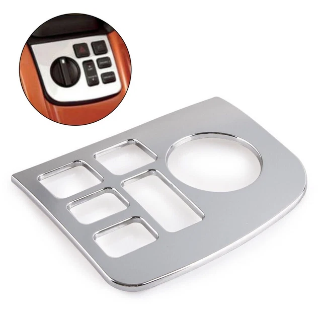 Decorativa Telaio Accessori Veicolo 1pcs ABS Cromo Carenatura Lato Sinistro