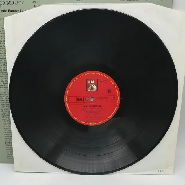 Vinyl Klassik Lp Berlioz Symphonie Fantastique Bernstein Orchestre N. De France 3