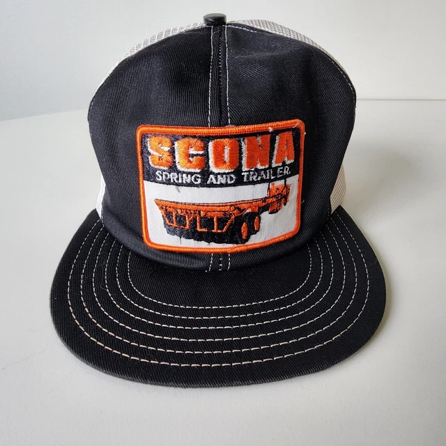 Casquette Trucker Vintage Coors Beer - Denim Bleu Avec Mesh à L'arrière - Taille S/M Ajustable (snapback) - Occasion Rare USA
