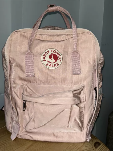 Fancy Forest Kalidi  Backpack School College Office Pastel Pink