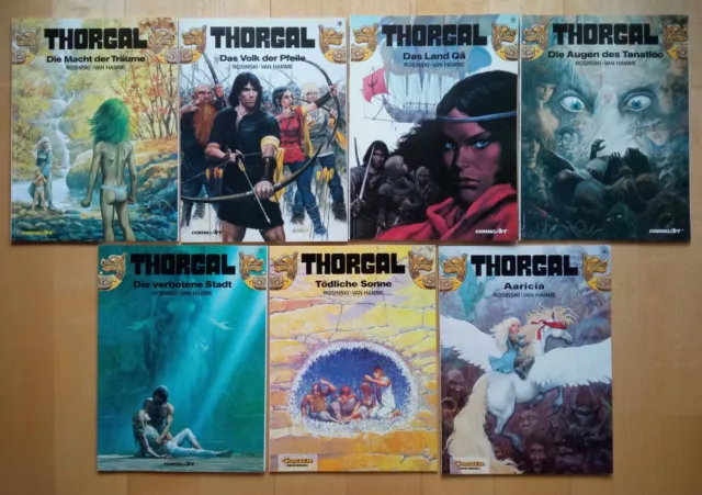 Thorgal Nr. 1-28 Carlsen Comic 1. Auflage Rosinski Van Hamme SC Softcover 2