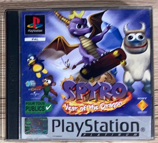 playstation spyro year of the dragon
