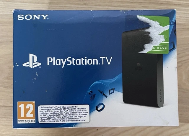 PlayStation TV (PSTV) VTE-1016 - Console Salon PS Vita - PAL - Noire - Occasion
