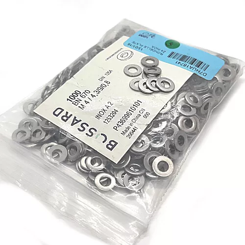 [50pcs] 1253204 PAD M4/9X4.3X0.8/BN670 DIN125A PAD