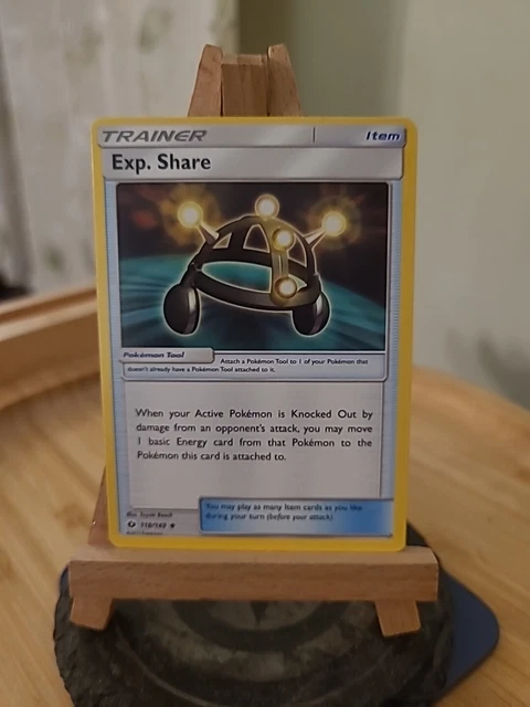 POKÉMON TRADING CARD Game Trainer Exp.Share Sun And Moon Base Set Card ...