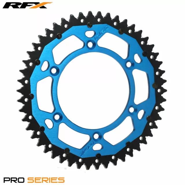 RFX Pro Series Armalite Rear Sprocket Yamaha YZ125-250 YZF250-450 99-21 Blue 48T