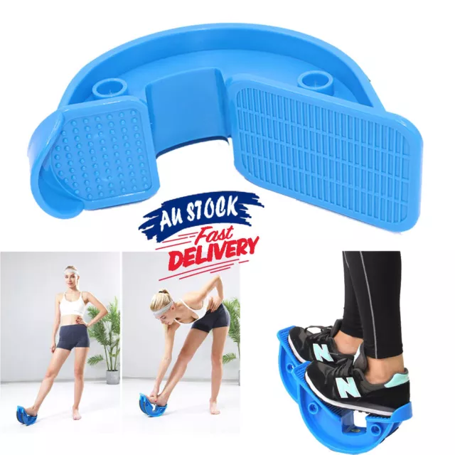 Fitness Ankle Pedal Stretch Board Stretcher Foot Rocker Calf Massage AU Plantar