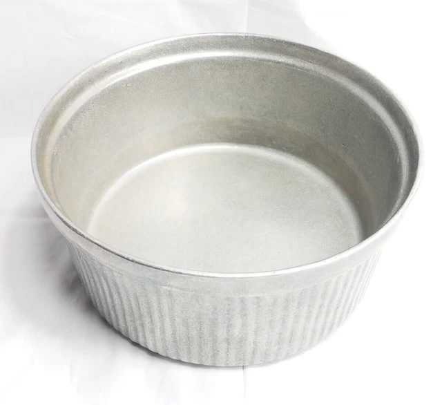 Old Country Reproductions=PEWTAREX CASSEROLE DISH=8"x3"