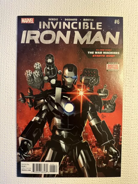 Invincible Iron Man #6 The War Machines Part 1 Marvel Comics 2016
