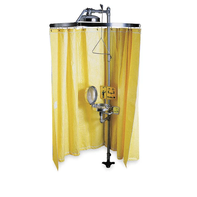 BRADLEY S19-330 Privacy Curtain,Yellow
