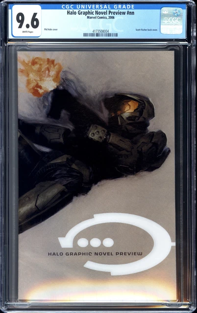 Halo Graphic Novel Preview #nn - CGC 9.6 WP - 1st App of Master Chief - TV Show