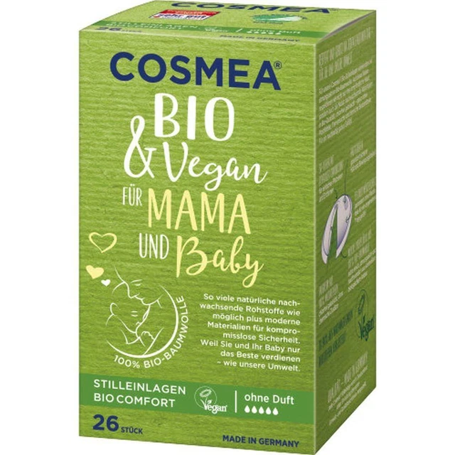 Paquete de 26 incrustaciones silenciosas Cosmea orgánicas y veganas