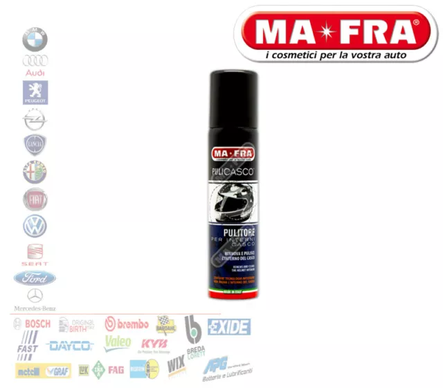 Ma-Fra Pulicasco Pulitore Pulizia Rinnova Pulisce Interno Casco 75 Ml H0117