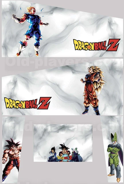 Autocollants Rétro Dragon Ball Z Pour Flipper Ou Borne D'arcade – Déco Flashy Et Résistante