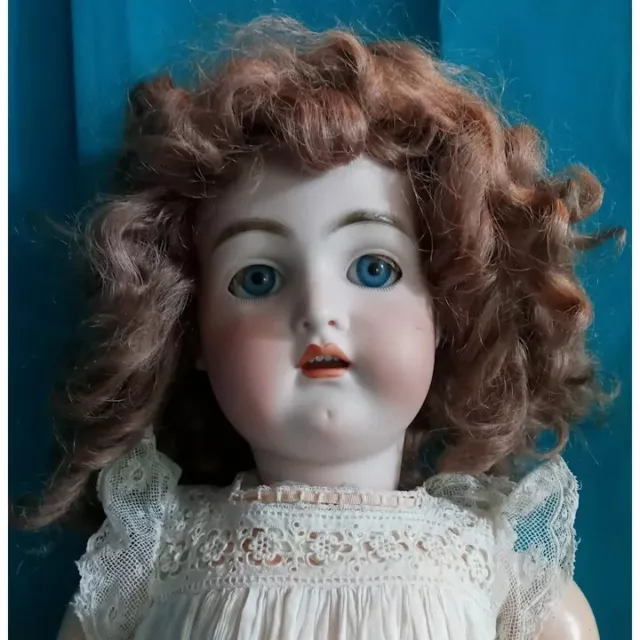 NICE! Antique 24" Early Kammer & Reinhardt Simon & Halbig Bisque Porcelain Doll